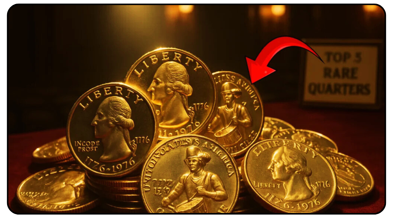 USA Coins 8 Rare Quarters That Could Be Worth More Than Gold – Are You Holding One